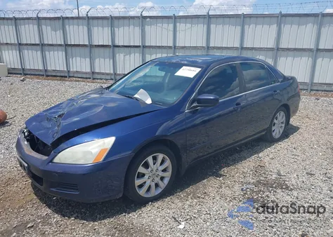 2007 Honda Accord 3.0 Ex z USA, uszkodzony, nr VIN 1HGCM66587A011664